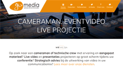 Desktop Screenshot of go-media.be